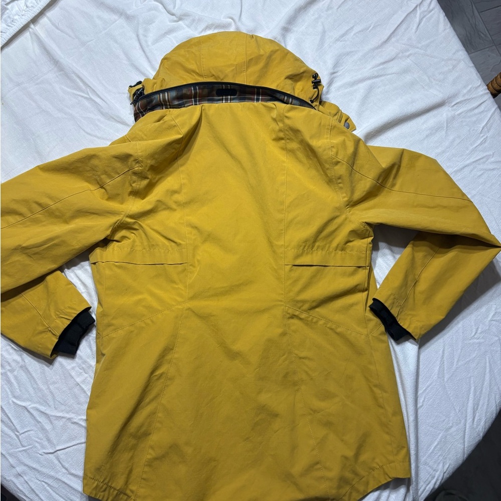 Pendleton Yellow Utility Jacket With Plaid Interi… - image 4